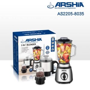 خلاط كبة ومطحنة من ارشيا، موديل As2205-8035،