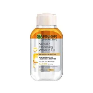 Garnier ماء ميسلار منظف غني بالزيت مزيل المكياج المقاوم للماء - 100 مللى