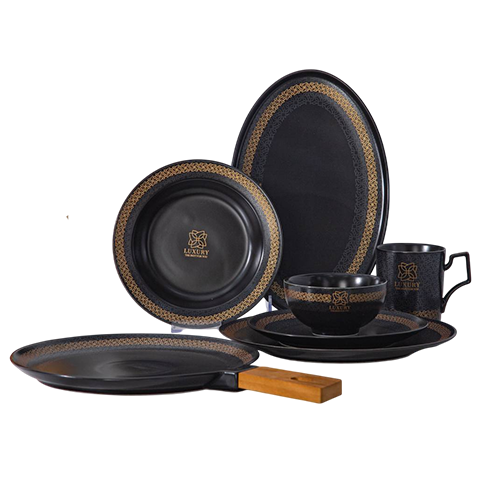 طقم عشاء 32 قطعة - LUXURY DINNER SET - بورسلين