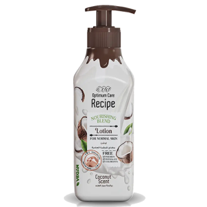 لوشن مزيج مغذي للبشرة العادية برائحة جوز الهند 370 - من اوبتيموم كير من ايفا كزوميتيكس