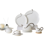 طقم شاى وجاتوه - 24 قطعة