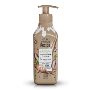 لوشن اوبتيموم كير ريسيبي مقاوم لعلامات تقدم السن للبشرة العادية برائحة الموكا من ايفا، 370 مللي