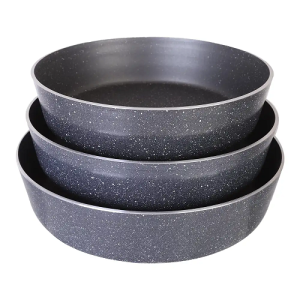 طقم صينية فرن جرانيت - 3 قطع - 4 مللى -بوناسيرا