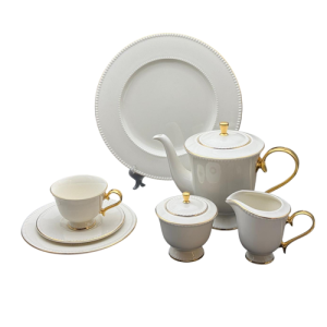 طقم شاي وكعكة تايلاندي – 24 قطعة – S307