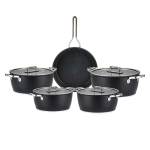 طقم حلل تيتانيوم - 9 قطع - حلة 28سم غطا بيركس جيجليا