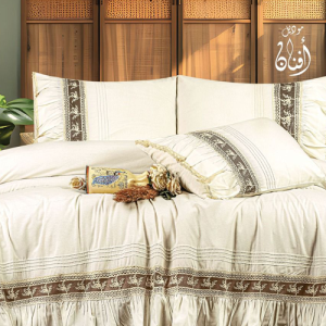 طقم ملاية عدى كبير – موديل افنان  – 4 قطع