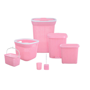 طقم حمام  نيت - 7 قطع - الوطنية