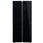 ثلاجة هاير 4 باب 502 لتر ديجيتال انفرتر زجاجى أسود HRF-550TDBG