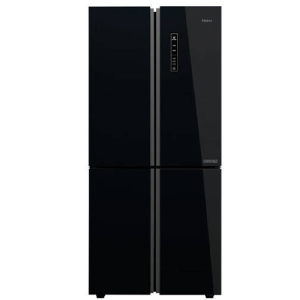 ثلاجة هاير 4 باب 502 لتر ديجيتال انفرتر زجاجى أسود HRF-550TDBG