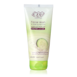 ايفا سكين كير - غسول الوجه ومزيل المكياج، مع الزبادي والخيار، 150 مللى