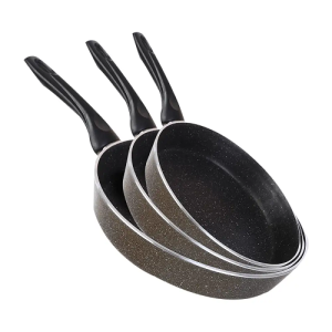 طقم قلاية جرانيت - 3 قطع - 3 مللى - بوناسيرا