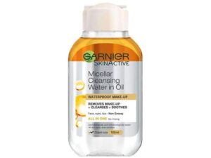Garnier ماء ميسلار منظف غني بالزيت مزيل المكياج المقاوم للماء - 100 مللى