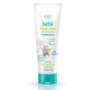 كريم استحمام كلينك بيبي بالزيوت الطبيعية من ايفا، 200 مللى