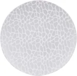 طقم عشاء بورسلين مستدير لوتس - 24 قطعة