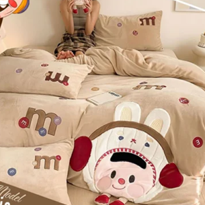 طقم ملاية سجى اطفال - موديل ميوزيك  - 6 قطع