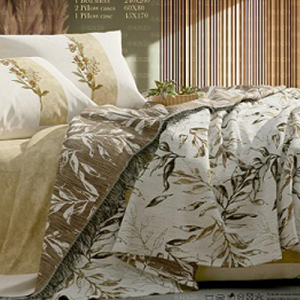 كوفرتة كنزو - كبير - موديل كارمن - 5 قطع