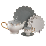 طقم شاى وجاتوزه فلورى - 30 قطعة