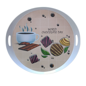 صينية تقديم كبيرة من الميلامين – متعدد الألوان، بيضاوى – مقاس 1