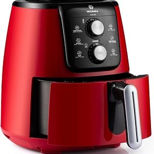 قلاية هوائية 1550 وات سعة 4 لتر من تروما، لون أحمر وأسود وكريمى، 755
