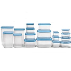 طقم علب ثلاجة - 18 قطعة - الوطنية