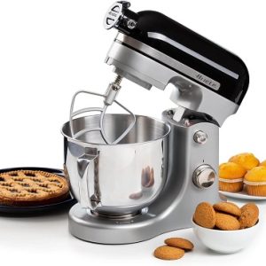 عجان موديرنا  من اريتي، 1600 وات، 11 سرعة، 5.5 لتر، 3 ملحقات للعجن والخلط والخفق