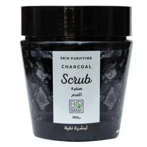 مقشر للجسم من بوبانا - بالفحم - 300 جرام