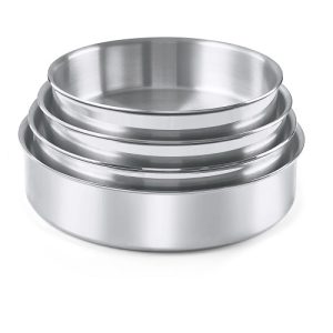 طقم صواني فرن ألومنيوم من نوفال نيو لوكس، 4 قطع (المقاسات: 24 سم، 26 سم، 28 سم، 30 سم