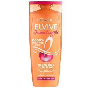 L'Oreal Paris شامبو ايلفيف انسيابية الكيراتين للشعر المتجعد والمتشابك 400 مل