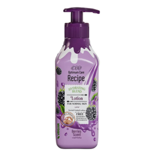 لوشن مرطب للبشرة العادية اوبتيموم كير ريسيبي من ايفا كزوميتيكس، رائحة التوت 370 مللى