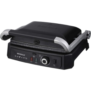 شواية كهربائية سوناي 2 في 1، 2000 واط، اسود - SH-310