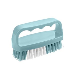 فرشاة تنظيف BNIBT لتنظيف الأحذية وغسل الملابس والأحذية بمقابض للاستخدام المنزلي (لون واحد) - تيتز