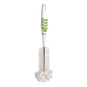 فرشاة تنظيف إسفنجية، فرشاة تنظيف بيبرون بالشفط، فرشاة تنظيف متعددة الوظائف لبيبرون بقاعدة شفط، فرشاة بيبرون دي مانجو طويلة 2 في 1