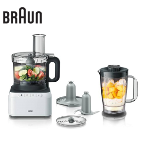 محضر الطعام بيور ايس - FP3132BK بقوة 800W - من براون - أسود