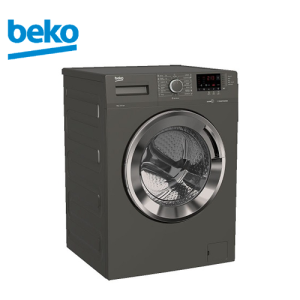 غسالة بيكو سعة 9 كجم بـ15 برنامج وسرعة قصوى 1200 لفة في الدقيقة  - WTX 91232 XMCI2، رمادي، تعبئة أمامية