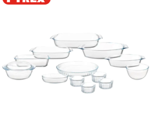 طقم طواجن للفرن 15 قطعه بايركس – Pyrex
