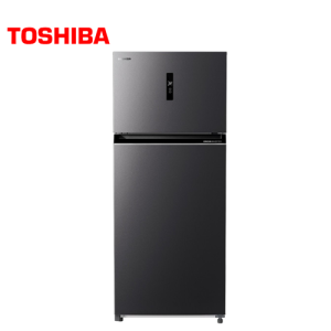 ثلاجة نوفروست 535 لتر - توشيبا - انفرتر، رمادي - 702