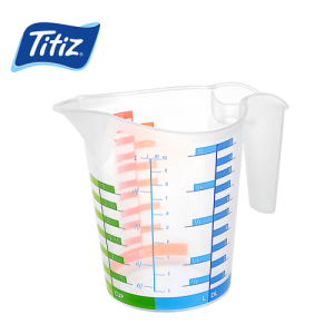إبريق البلاستيكي الشفاف - تيتز - مقاس (1000 مل)