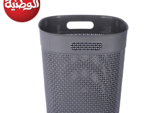 سلة مهملات بلاستيك مربعه فيلو من الوطنية