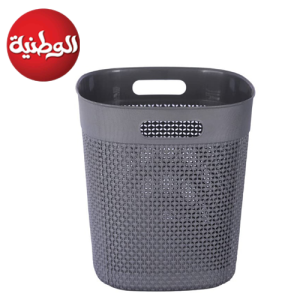 سلة مهملات بلاستيك مربعه فيلو من الوطنية