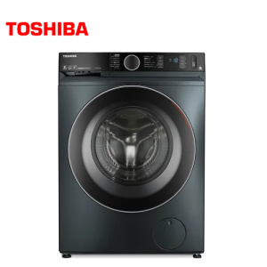 غسالة ملابس اوتوماتيك توشيبا تحمل امامي - 8 كجم - موتور انفرتر، رمادي - TW-BK90GF4EG(MK)