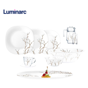 طقم عشاء اركوبايركس لومينارك - 46 قطعة