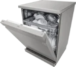 غسالة اطباق ال جي، 14 فرد، 60 سم، 10 برامج، ديجيتال، سيلفر