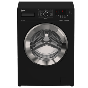 غساله ملابس - 8 كيلو - ديجيتال انفرتر باب كبير بخار اسود بلوتوث WTV 8612 XBCI - بيكو