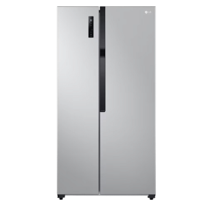 ثلاجه ال جي - 519 لتر  - سايد باي سايد GCFB507PQAM