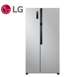 ثلاجه ال جي - 519 لتر  - سايد باي سايد GCFB507PQAM