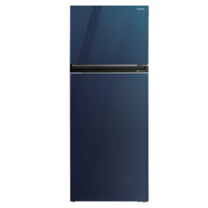 ثلاجه توشيبا - 450 لتر - زجاج ازرق انفرتر /ميديا GR-RT624WE-PGN(73)