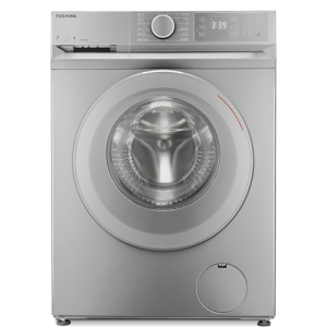 غساله توشيبا اتوماتيك - 8كيلو 1400 لفه - انفرتر بخار WiFi فضي /ميديا TW-BL90A4EG(SS)