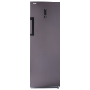 فريزر توشيبا - 7 درج 238 لتر - رمادي باب ثابت/ميديا GR-RU312WE-DMN(37H)