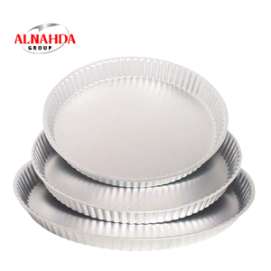 طقم بيتزا مدور مشرشر - مقاس (26.28.32) - النهضة