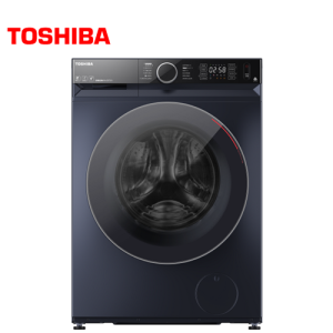 غساله  10.5كيلو - توشيبا اتوماتيك  - 1400 لفه - انفرتر بخار WiFi رمادي غامق /ميديا TW-BK115GF4EG(MK)